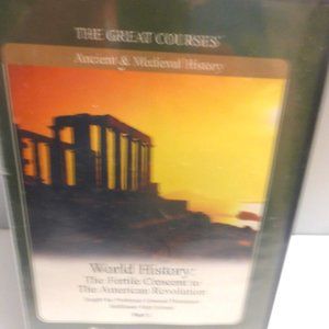 1995 Great Courses WORLD HISTORY Part 1 2 3  Fertile Crescent 6 Dvd's